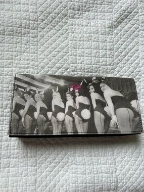 Anya Hindmarch Playboy Bunny Satin Clutch Wallet